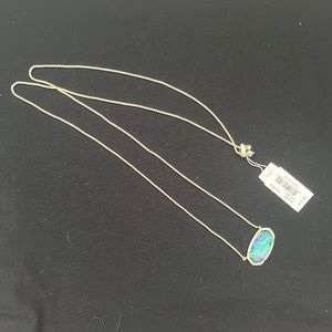 NWT Kendra Scott Adjustable Gold Delaney Necklace